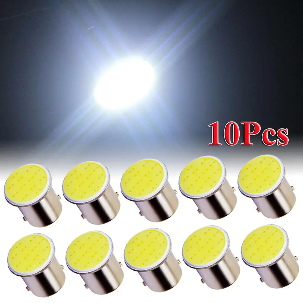 10PCS 1157 Bay15d 1156 BA15S P21W LED Turn Signal Bulb COB Car Interior Light Parking Reverse Back Brake Lamp Super Bright 12V
10PCS 1157 Bay15d 1156 BA15S P21W LED Turn Signal Bulb COB Car Interior Light Parking Reverse Back Brake Lamp Super Bright 12V