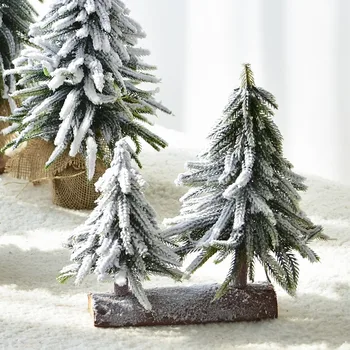 Artificial simulation small mini cedar Christma tree desktop window holiday decoration Christmas tree coarse linen flocking snow
Artificial simulation small mini cedar Christma tree desktop window holiday decoration Christmas tree coarse linen flocking snow