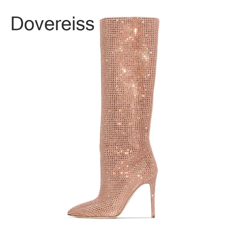 Dovereiss Fashion Women's Shoes Winter New Sexy Green Pointed Toe Stilettos Heels Clear Heels Boots Knee High Boots 33 42 43
Dovereiss Fashion Women's Shoes Winter New Sexy Green Pointed Toe Stilettos Heels Clear Heels Boots Knee High Boots 33 42 43