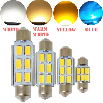 Festoon CANBUS 31mm 36mm 39mm 41mm C5W ERROR FREE 5630 5730 2/4/6 LED SMD Interior Warm White Yellow Car Interior LED bulbs
Festoon CANBUS 31mm 36mm 39mm 41mm C5W ERROR FREE 5630 5730 2/4/6 LED SMD Interior Warm White Yellow Car Interior LED bulbs