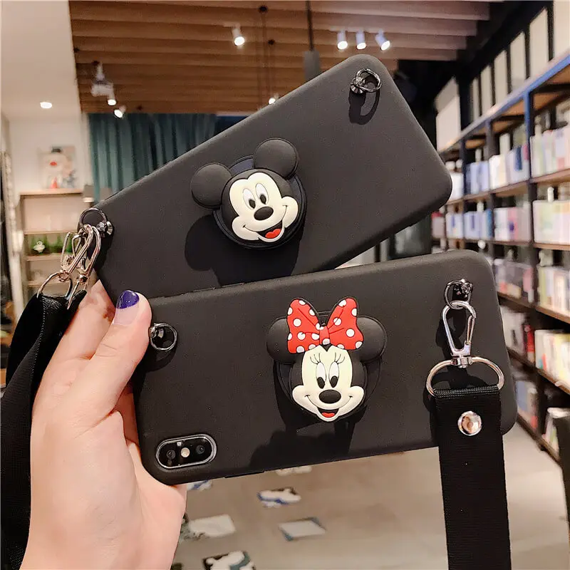Shoulder strap cartoon Mickey on for coque iphone 11 case iphone xr x xs max 8plus 6 6s 7 8 plus lanyard bracket Minnie cover 10
Shoulder strap cartoon Mickey on for coque iphone 11 case iphone xr x xs max 8plus 6 6s 7 8 plus lanyard bracket Minnie cover 10