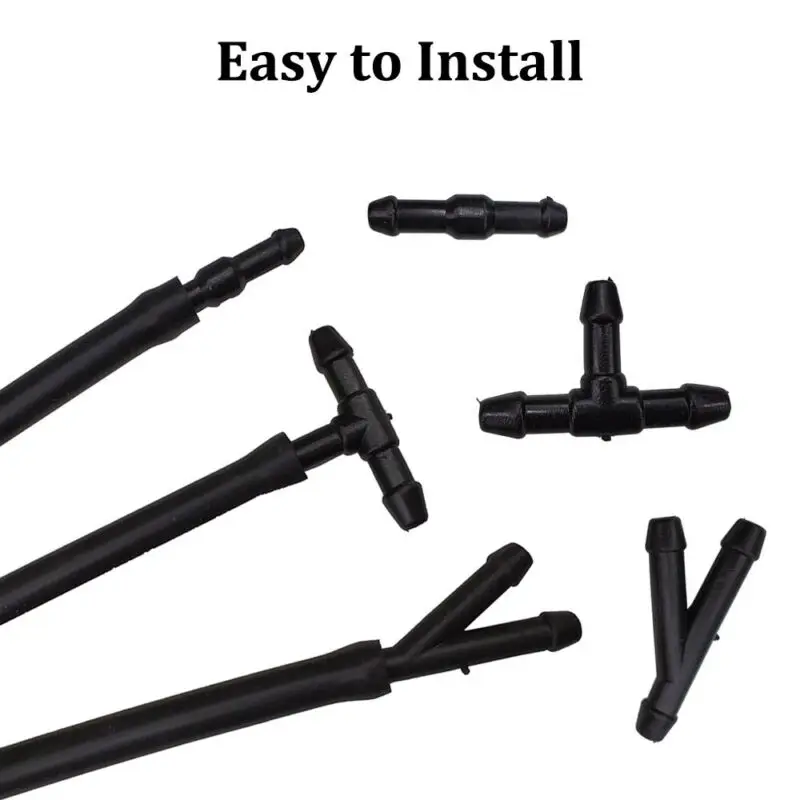 Splitter Connector Hose T/Y/I Type Tube Universal Washer Water Black Fittings Joiner Pipe Pump Windshield Adapter
Splitter Connector Hose T/Y/I Type Tube Universal Washer Water Black Fittings Joiner Pipe Pump Windshield Adapter