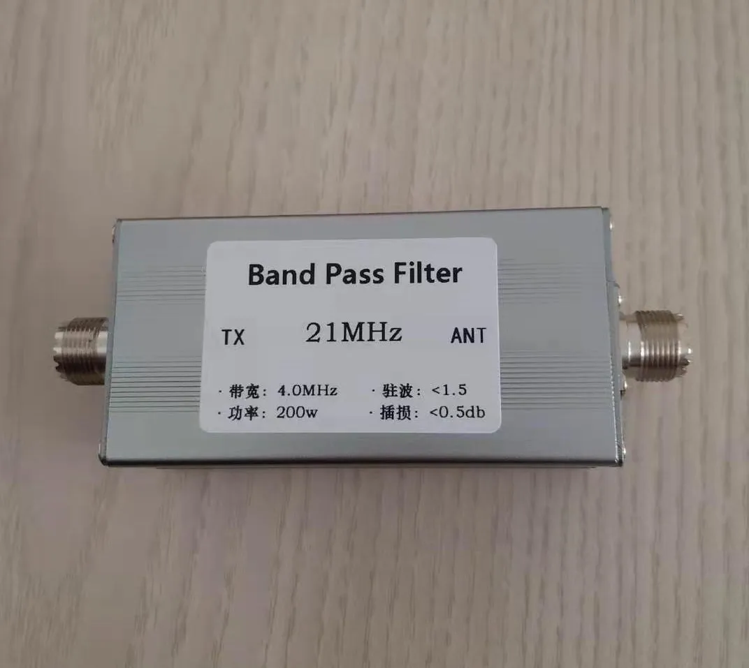 Band Pass Filter BPF Short Wave Communication LC Filter Band Pass 21m 15m Band 200W
Band Pass Filter BPF Short Wave Communication LC Filter Band Pass 21m 15m Band 200W