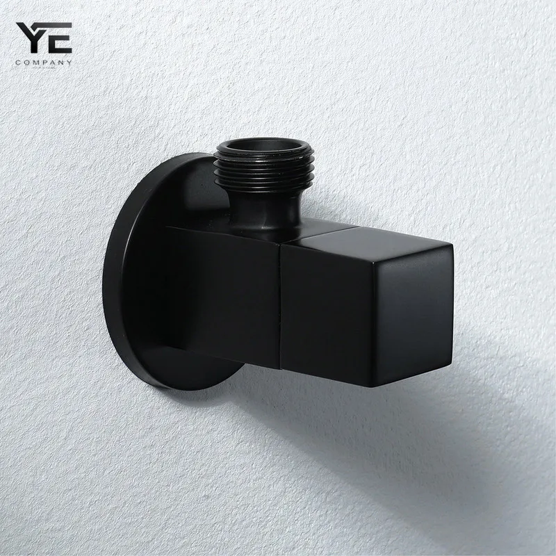 Black Stop Valve Faucet Angle Valve Brass Diverter Toilet Valve Shower Head Connector Solid Brass Attachement on Crane 0012
Black Stop Valve Faucet Angle Valve Brass Diverter Toilet Valve Shower Head Connector Solid Brass Attachement on Crane 0012