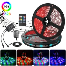 LED Strip Lights 3528 SMD RGB Color Changing Light Strip with Remote Control Sync to Music Function for Home Bedroom Xmas Decor
LED Strip Lights 3528 SMD RGB Color Changing Light Strip with Remote Control Sync to Music Function for Home Bedroom Xmas Decor