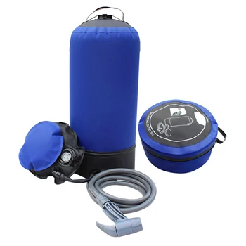 NEW Portable Outdoor Camping Shower Bag with Pressure Foot Pump 11L small packing
NEW Portable Outdoor Camping Shower Bag with Pressure Foot Pump 11L small packing