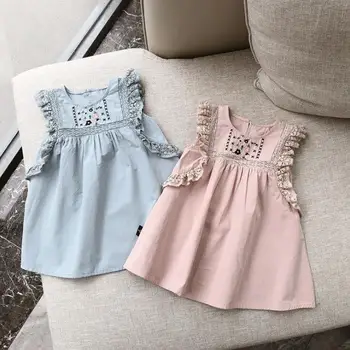 2020 New Girls Vest Dress Fashion Cotton Ruffles Summer Girls Dresses 1-7 Years QH256
2020 New Girls Vest Dress Fashion Cotton Ruffles Summer Girls Dresses 1-7 Years QH256