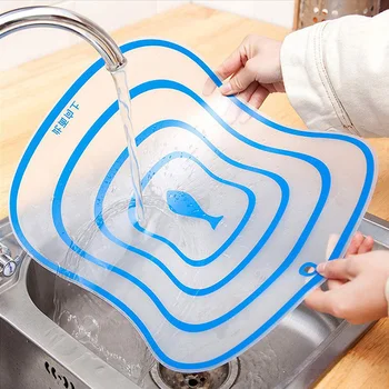 Kitchen Chopping Blocks Flexible Transparent Non-slip Frosted PP Cutting Board Vegetable Meat Tools Cutting Boards Accessories
Kitchen Chopping Blocks Flexible Transparent Non-slip Frosted PP Cutting Board Vegetable Meat Tools Cutting Boards Accessories