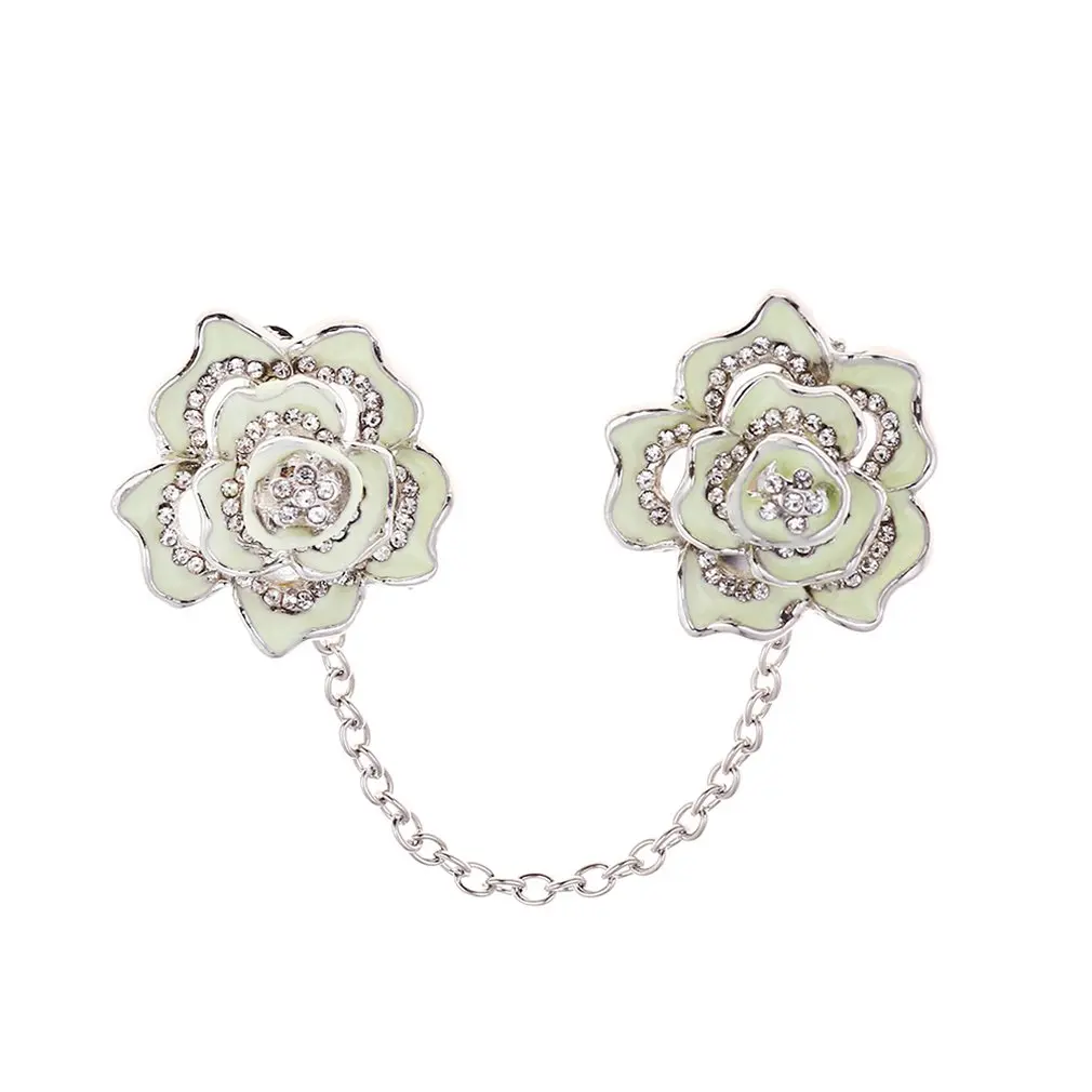Exquisite Process Durable And Sturdy Women's Flower Chain Sweater Sweater Cardigan Connection Buckle Collar Clip
Exquisite Process Durable And Sturdy Women's Flower Chain Sweater Sweater Cardigan Connection Buckle Collar Clip