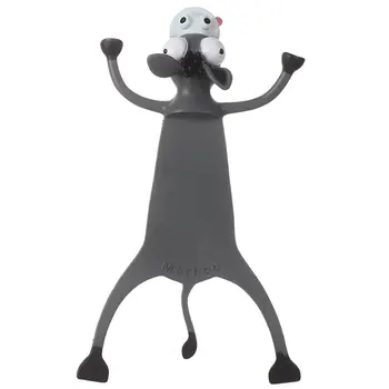 3D Stereo Cartoon Marker Animal Bookmarks Original Cute Cat PVC Material Funny Student School Stationery Children Gift Bookmark 
3D Stereo Cartoon Marker Animal Bookmarks Original Cute Cat PVC Material Funny Student School Stationery Children Gift Bookmark