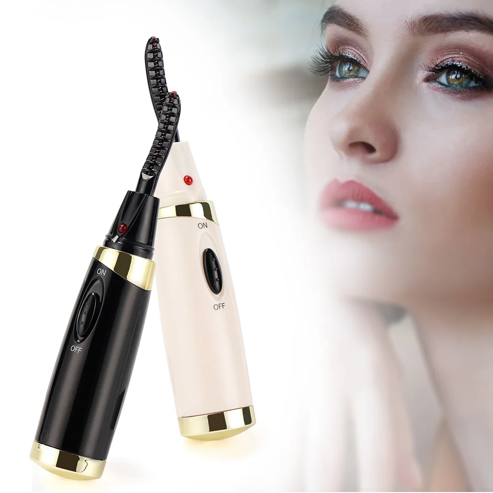 Electric Heating Eyelash Curler Potable Perm Heated Eye Lashes Tool Curved Brush Fast&High Effect Eyelash Styling Brush Pen
Electric Heating Eyelash Curler Potable Perm Heated Eye Lashes Tool Curved Brush Fast&High Effect Eyelash Styling Brush Pen