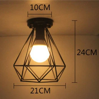 Anqitue Style Wire Diamond Loft Pendant Ceiling Lightshade Cage Lamp Shade 8x9inch
Anqitue Style Wire Diamond Loft Pendant Ceiling Lightshade Cage Lamp Shade 8x9inch