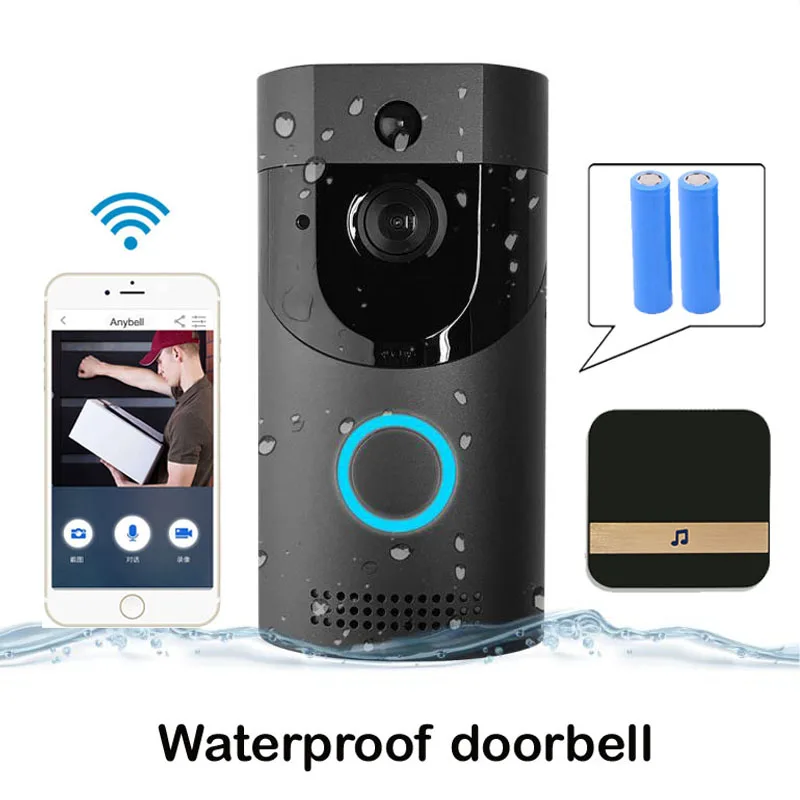 WIFI Doorbell IP65 Waterproof Smart Video Door chime Wireless Intercom FIR Alarm IR Night Vision Security IP Camera Baby Monitor
WIFI Doorbell IP65 Waterproof Smart Video Door chime Wireless Intercom FIR Alarm IR Night Vision Security IP Camera Baby Monitor