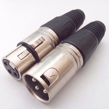 10Pairs 3Pin Switzerland Style Cannon 3pin Xlr Connector Male Socket Audio Microphone Jack Female/Male Black Connector Adapter
10Pairs 3Pin Switzerland Style Cannon 3pin Xlr Connector Male Socket Audio Microphone Jack Female/Male Black Connector Adapter