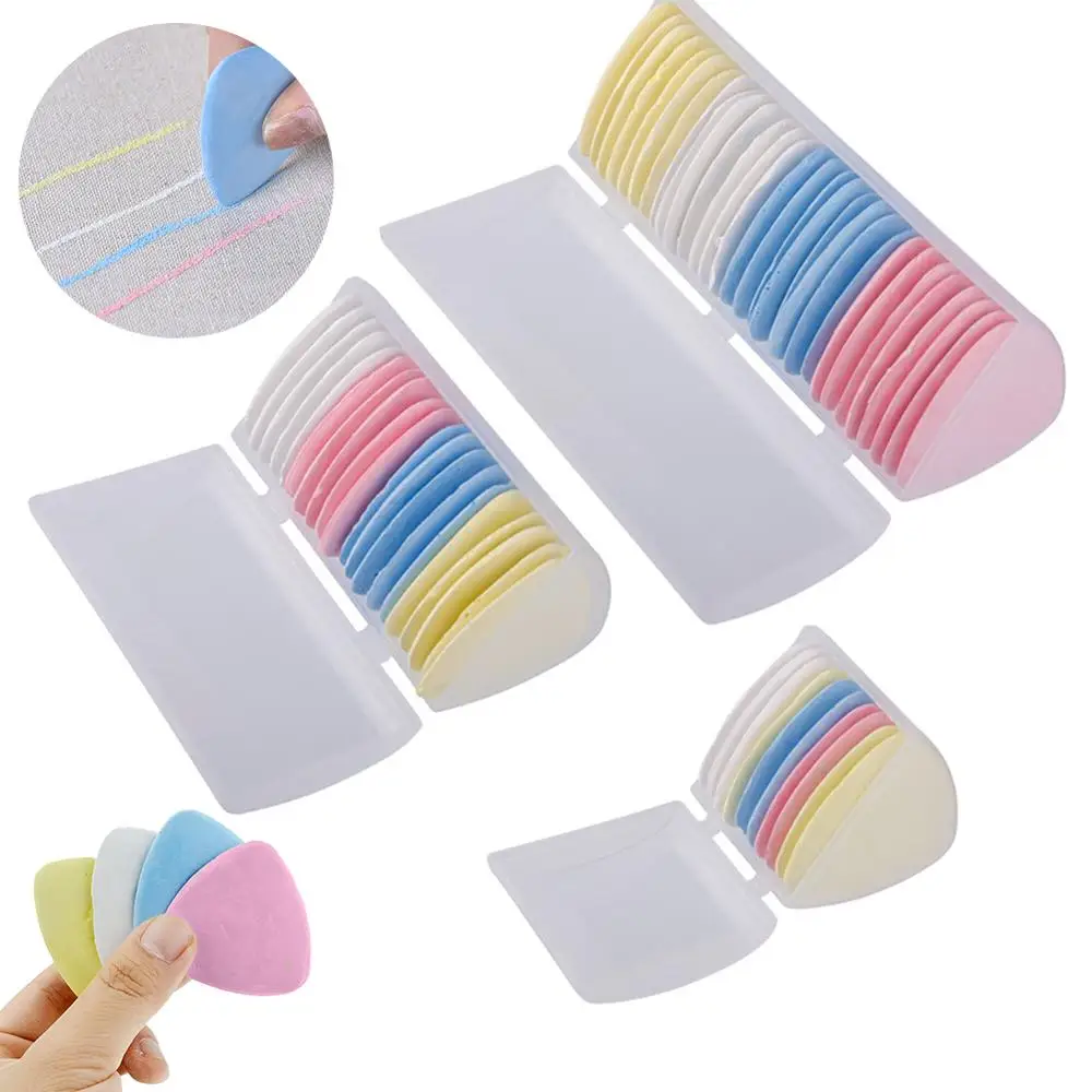 Colorful Erasable Fabric tailors chalk Fabric Patchwork Marker Clothing Pattern DIY Sewing Tool Needlework Accessories
Colorful Erasable Fabric tailors chalk Fabric Patchwork Marker Clothing Pattern DIY Sewing Tool Needlework Accessories