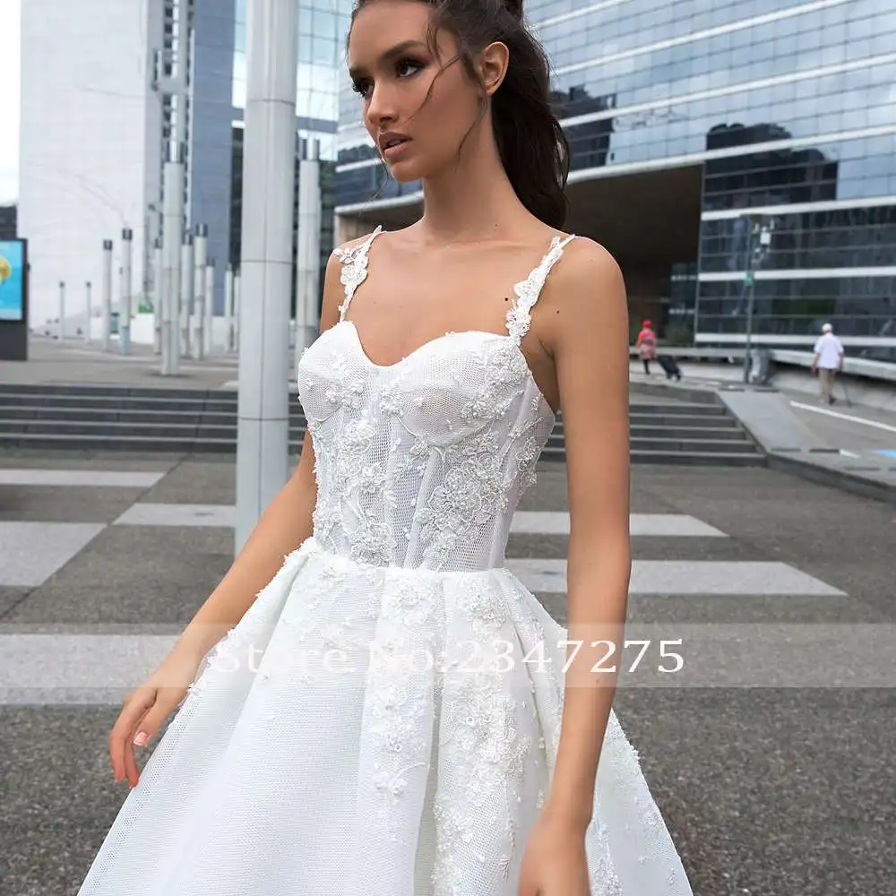 Sexy-Sweetheart-Spaghetti-Straps-A-Line-Wedding-Dresses-2020-Luxury-Appliques-Beaded-Court-Train-Vintage-Bridal (2)