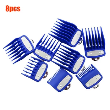 8pcs/set 1.5/3/4.5/6/10/13/19/25mm Cutting Hair Tool Premium Guides Combs Metal Clip Brand New And High Quality
8pcs/set 1.5/3/4.5/6/10/13/19/25mm Cutting Hair Tool Premium Guides Combs Metal Clip Brand New And High Quality