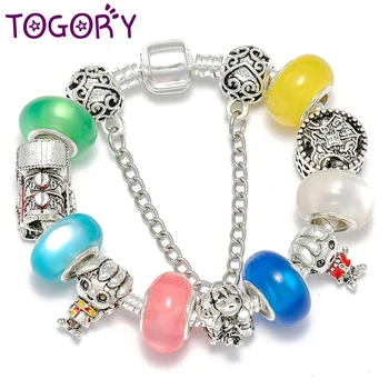 TOGORY High Quality Colorful Glass Charm Bracelets For Women Kids With Harry Magic Beads Bracelet Bangles Handmade Jewelry Gifts
TOGORY High Quality Colorful Glass Charm Bracelets For Women Kids With Harry Magic Beads Bracelet Bangles Handmade Jewelry Gifts