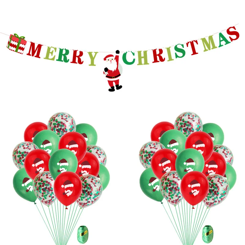Набор воздушных шаров для рождественской тематики, с надписью "Merry Christmas", "Санта-Клаус", "Рождественская елка", "строительные латексные шары
Набор воздушных шаров для рождественской тематики, с надписью "Merry Christmas", "Санта-Клаус", "Рождественская елка", "строительные латексные шары