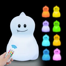 Dinosaur LED Night Light Touch Sensor Remote Control 9 Colors Dimmable Timer USB Rechargeable Silicone Lamp for Kids Baby Gift
Dinosaur LED Night Light Touch Sensor Remote Control 9 Colors Dimmable Timer USB Rechargeable Silicone Lamp for Kids Baby Gift