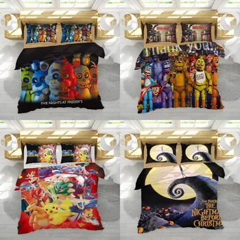 2019 hot sale five night game duvet cover set king double single size 2/3pcs bedclothes
2019 hot sale five night game duvet cover set king double single size 2/3pcs bedclothes