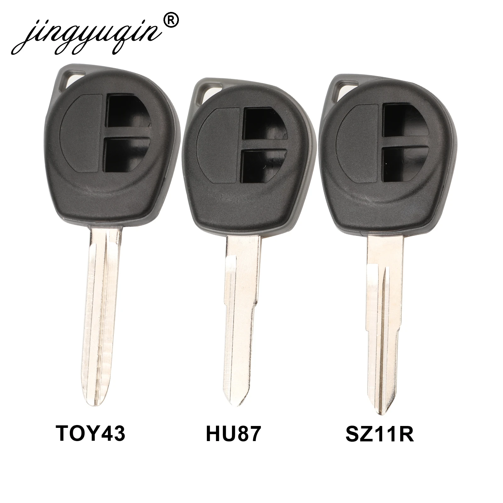 jingyuqin 10psc/lot 2 Button Remote Car Key Shell Fob Housing For Suzuki grand vitara SWIFT HU133R Blade+Button Skin Pad
jingyuqin 10psc/lot 2 Button Remote Car Key Shell Fob Housing For Suzuki grand vitara SWIFT HU133R Blade+Button Skin Pad