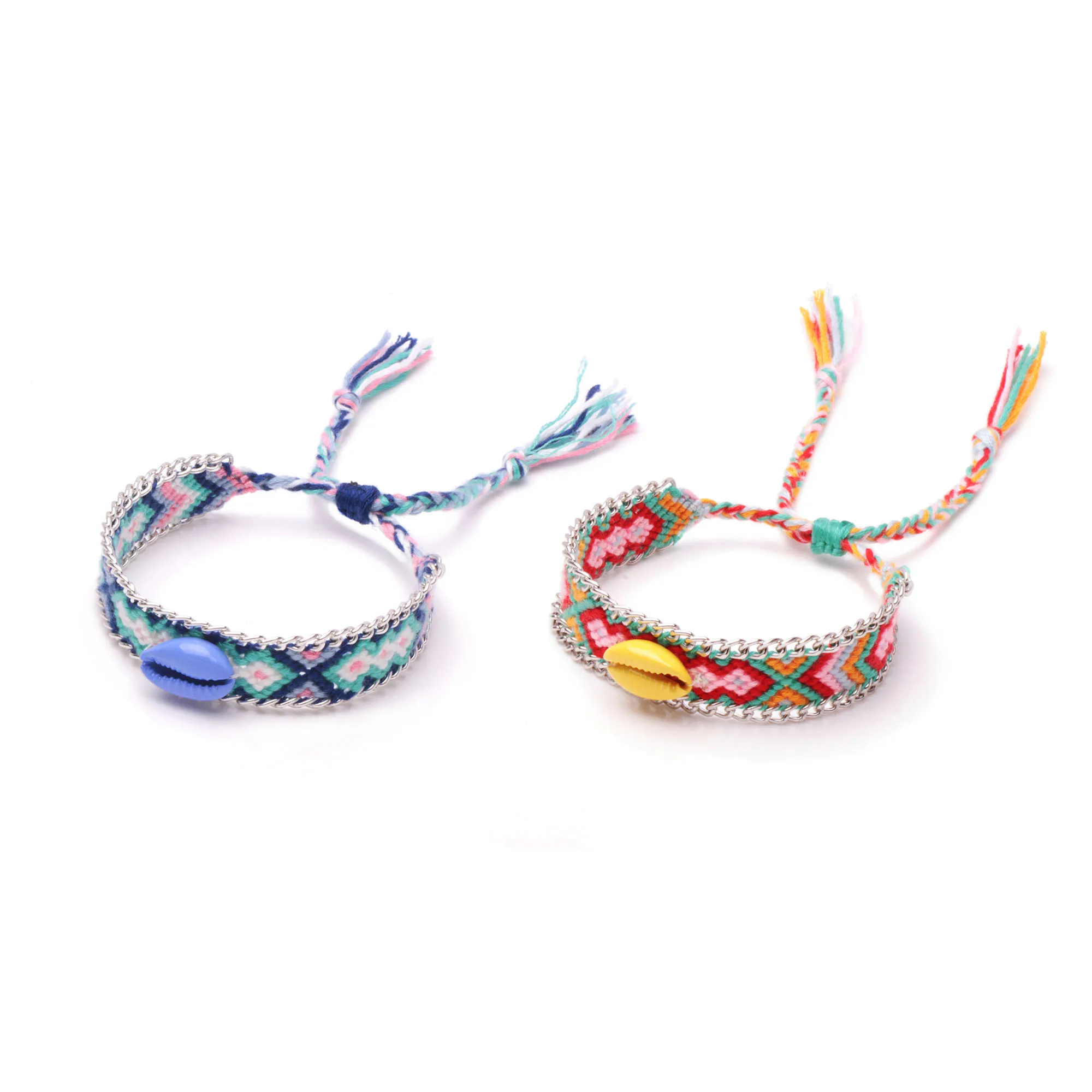 Boho Paint Colorful Cowrie Seashell Chain Link Border Handcrafed Bracelet Women Femme Eastern Europe Style Tassels Jewelry Band
Boho Paint Colorful Cowrie Seashell Chain Link Border Handcrafed Bracelet Women Femme Eastern Europe Style Tassels Jewelry Band