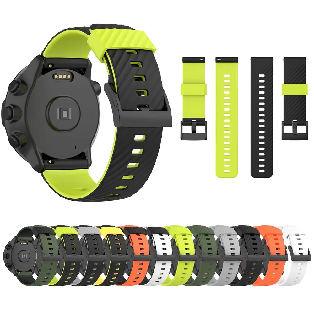 Силиконовый ремешок для Suunto 7 9 сменный спортивный браслет наручных часов baro Spartan