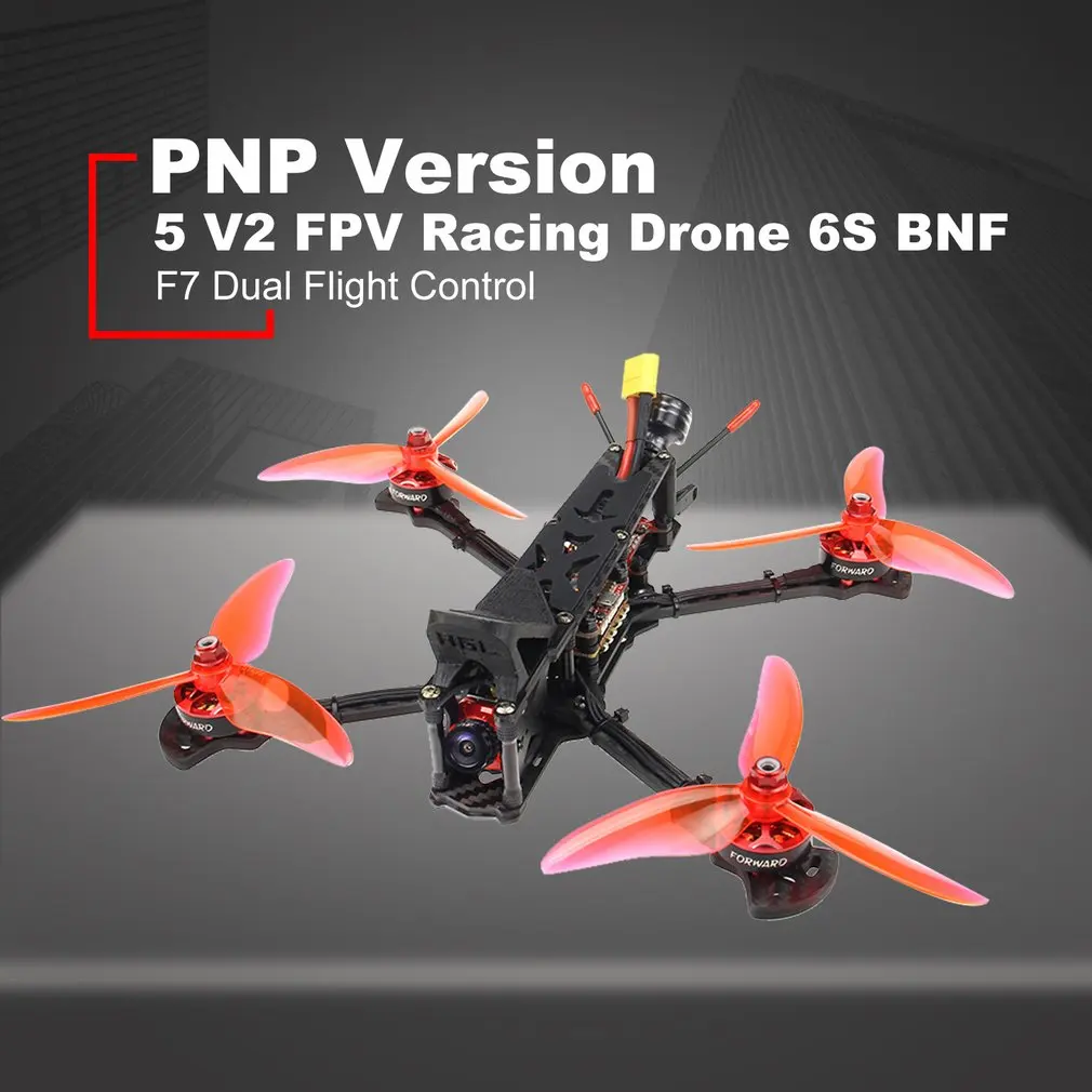 HGLRC Sector 5" V2 Freestyle FPV RC Racing Drone 6S BNF F7 Dual Flight Control 60A 4in1 ESC 2306 1600KV Brushless Motors
HGLRC Sector 5" V2 Freestyle FPV RC Racing Drone 6S BNF F7 Dual Flight Control 60A 4in1 ESC 2306 1600KV Brushless Motors