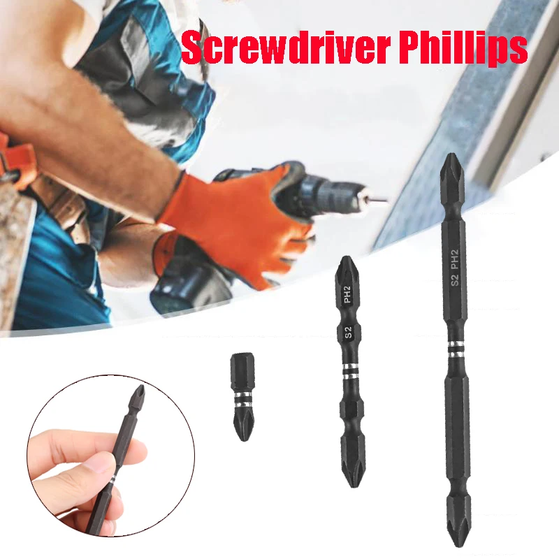 25mm/65mm/100mm PH2 screwdriver bits specifically designed for use with impact drivers.
25mm/65mm/100mm PH2 screwdriver bits specifically designed for use with impact drivers.