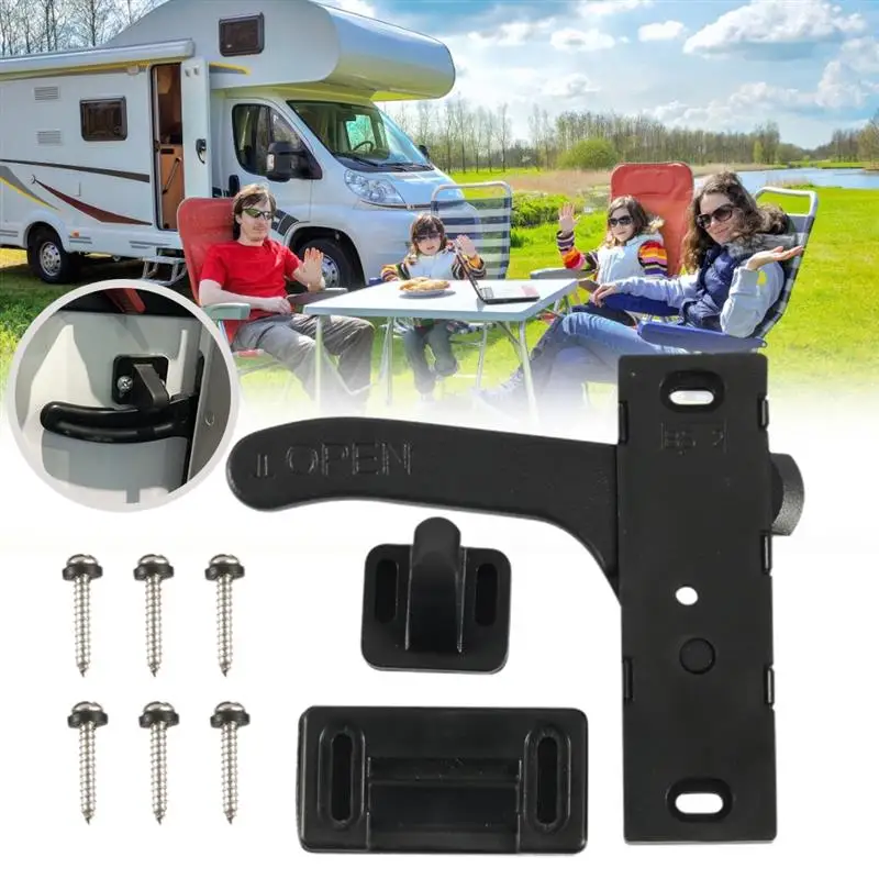 9pcs/set RV Screen Door Latch Camper Caravan Door Latch Right Hand Handle Kit for RV Trailer Campervan Cargo Trailer MotorHome
9pcs/set RV Screen Door Latch Camper Caravan Door Latch Right Hand Handle Kit for RV Trailer Campervan Cargo Trailer MotorHome