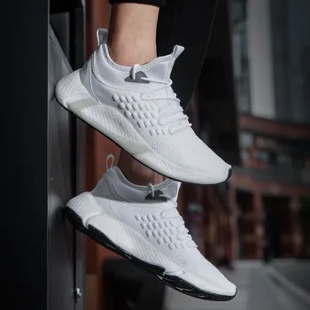 HOT Lightweight Mesh Casual Shoes Men's Breathable Comfortable Sneakers Walking Running Man Shoes Soft High Bottom Linen Leather
HOT Lightweight Mesh Casual Shoes Men's Breathable Comfortable Sneakers Walking Running Man Shoes Soft High Bottom Linen Leather