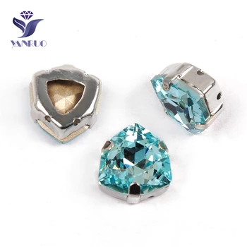 YANRUO 4706 All Sizes Aquamarine Trilliant DIY Fancy Stones K9 Strass Point Back Sew On Crystal Rhinestones For Clothes
YANRUO 4706 All Sizes Aquamarine Trilliant DIY Fancy Stones K9 Strass Point Back Sew On Crystal Rhinestones For Clothes