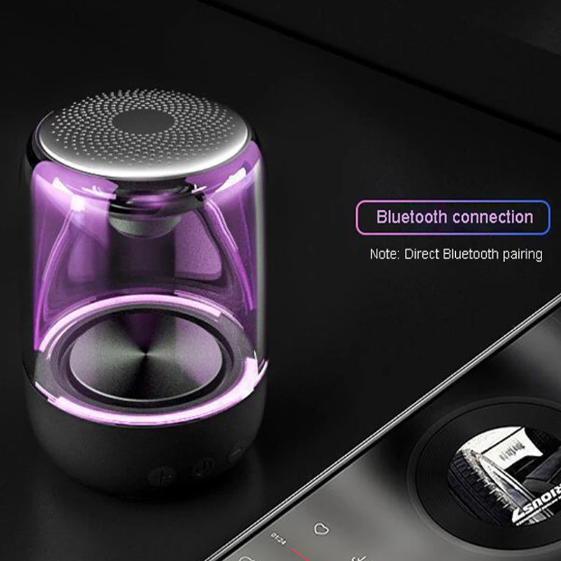 High Power Bluetooth Speakers Mini Speaker Wireless Stereo HIFI Soundbox with LED Light Microphone for Smartphone PC
High Power Bluetooth Speakers Mini Speaker Wireless Stereo HIFI Soundbox with LED Light Microphone for Smartphone PC