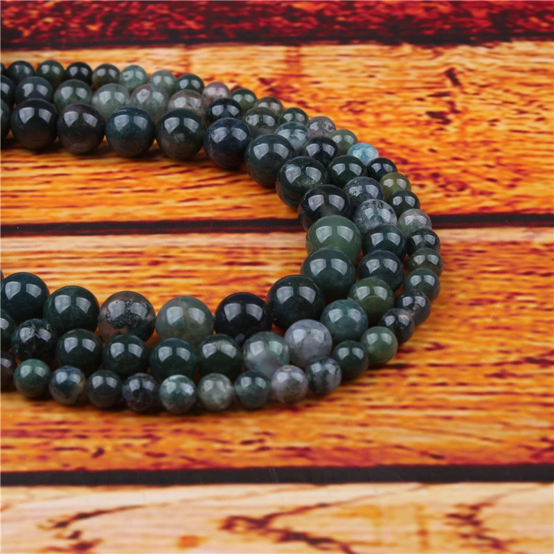 Aquatic Agate Natural Stone Bead Round Loose Spaced Beads 15 Inch Strand 4/6/8/10/12mm For Jewelry Making DIY Bracelet
Aquatic Agate Natural Stone Bead Round Loose Spaced Beads 15 Inch Strand 4/6/8/10/12mm For Jewelry Making DIY Bracelet