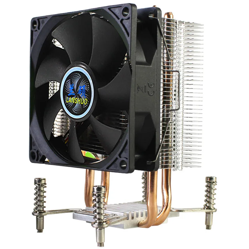 3/4PIN RGB LED CPU Cooler 2-Heatpipe 12V 9cm Fan Cooling Heatsink Radiator for LGA 2011 X79 X99
3/4PIN RGB LED CPU Cooler 2-Heatpipe 12V 9cm Fan Cooling Heatsink Radiator for LGA 2011 X79 X99