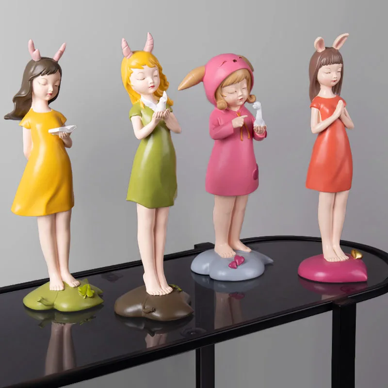 Nordic Ins Decoration Home Human Sculpture Statue Living Room Ornaments Resin Girl Statues Home Decor Accessories Modern Gifts
Nordic Ins Decoration Home Human Sculpture Statue Living Room Ornaments Resin Girl Statues Home Decor Accessories Modern Gifts