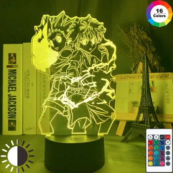Gon and Killua Figure 3d Night Light Anime Hunter X Hunter Nightlight for Kid Bedroom Decor Lighting Child Gift HxH Lamp Bedside
Gon and Killua Figure 3d Night Light Anime Hunter X Hunter Nightlight for Kid Bedroom Decor Lighting Child Gift HxH Lamp Bedside