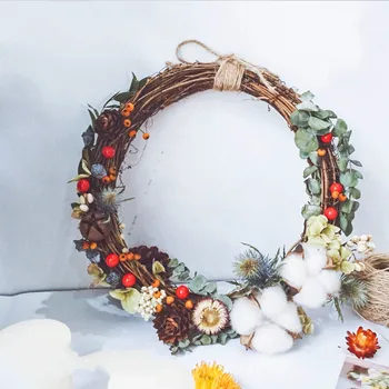 Grapevine Wreaths DIY Vine Christmas Rattan Wreath Garland Christmas Decoration Front Door DIY Craft for Wedding Supplies
Grapevine Wreaths DIY Vine Christmas Rattan Wreath Garland Christmas Decoration Front Door DIY Craft for Wedding Supplies
