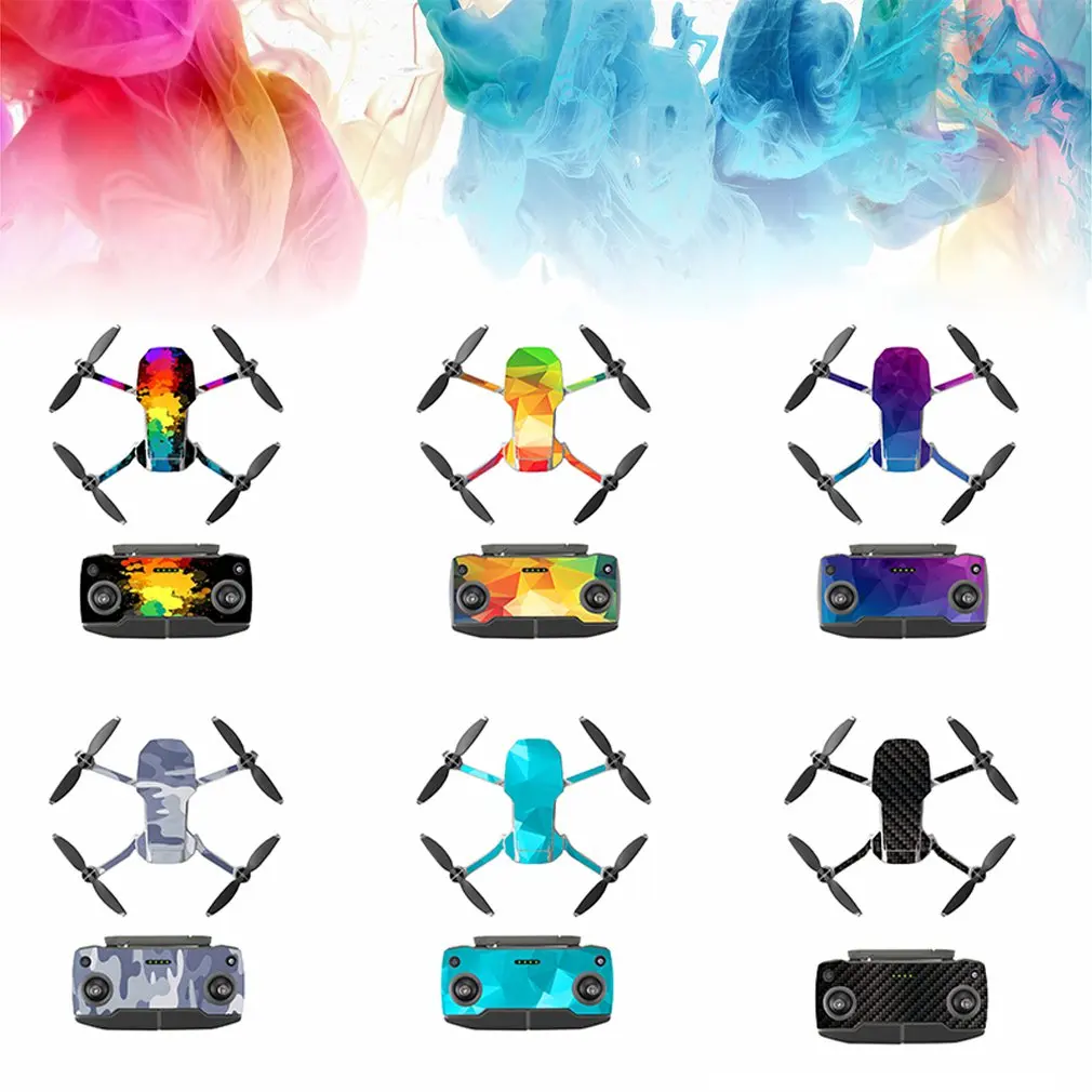 6PCS Mavic Mini Sticker Smooth Protective Film PVC Sticker Remote Control Waterproof Scratch Sticker Full Cover Skin Accessories
6PCS Mavic Mini Sticker Smooth Protective Film PVC Sticker Remote Control Waterproof Scratch Sticker Full Cover Skin Accessories