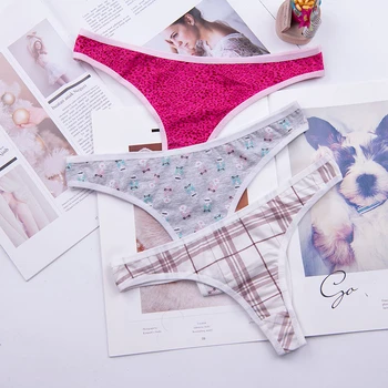 Cotton Thong Women's Panties Underwear Women Lace Soft Briefs Sexy Lingerie low Waist lingerie g-string 3pcs/Lot ac143
Cotton Thong Women's Panties Underwear Women Lace Soft Briefs Sexy Lingerie low Waist lingerie g-string 3pcs/Lot ac143