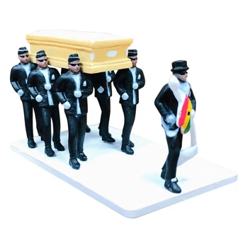 1Set PVC 1/64 Black Man Lift The Coffins Garage Kit Collection Figure For Halloween Gift Black Man Carrying A Coffin 10Cm Doll
1Set PVC 1/64 Black Man Lift The Coffins Garage Kit Collection Figure For Halloween Gift Black Man Carrying A Coffin 10Cm Doll