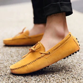Brand Big Size 38-49 Cow Suede Leather Men Flats New Men Casual Shoes High Quality Men Loafers Moccasin Driving Shoes
Brand Big Size 38-49 Cow Suede Leather Men Flats New Men Casual Shoes High Quality Men Loafers Moccasin Driving Shoes