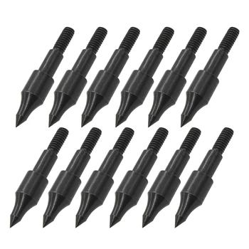 12Pcs 100 Grain Archery Field Points 5/16 In Target Broadheads Steel Hunting for Compound Bow Recurve Bow
12Pcs 100 Grain Archery Field Points 5/16 In Target Broadheads Steel Hunting for Compound Bow Recurve Bow