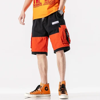 Summer Style Casual Shorts Men Streetwear Patchwork Color Mens Shorts Cotton Fashion Loose Male Cargo Shorts Drawstring M-5XL
Summer Style Casual Shorts Men Streetwear Patchwork Color Mens Shorts Cotton Fashion Loose Male Cargo Shorts Drawstring M-5XL