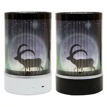 Cylindrical LED Animation Night Lamp Creative 5V 3W Portable Bedside Table Light Energy Save Lighting Decorative Ornament
Cylindrical LED Animation Night Lamp Creative 5V 3W Portable Bedside Table Light Energy Save Lighting Decorative Ornament