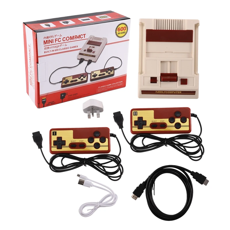 8 Bit TV Game Player Classic Red White Video Game Consoles Video Game Console Yellow Card Plug-In Card Games UK Plug
8 Bit TV Game Player Classic Red White Video Game Consoles Video Game Console Yellow Card Plug-In Card Games UK Plug