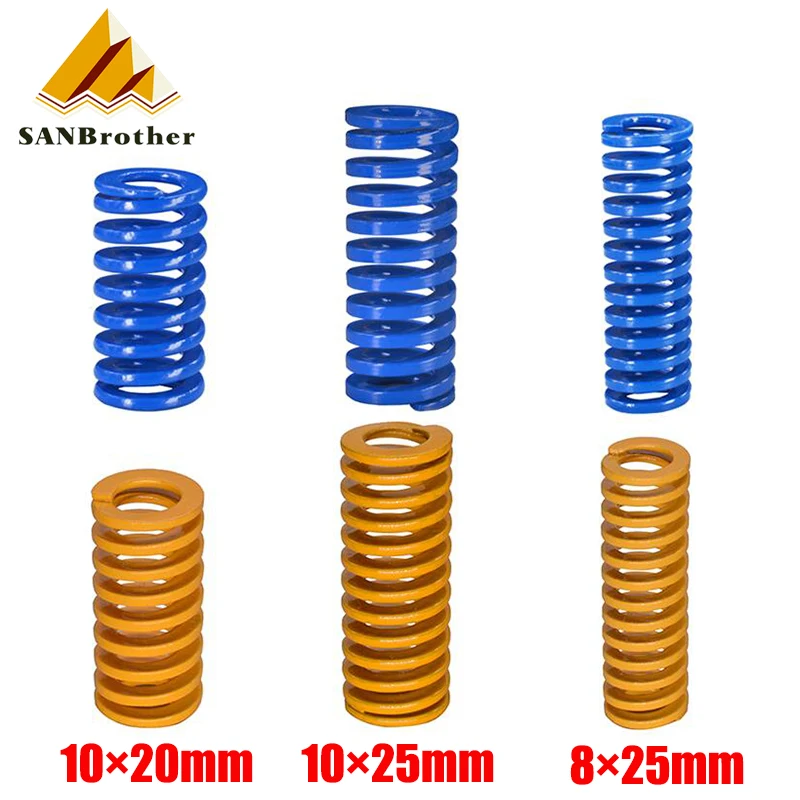 Heated Bed Springs Die Light Load Compression Spring DIY Extrusion Spring for 3D Printer CR-10 10S S4 Ender 3 MK8
Heated Bed Springs Die Light Load Compression Spring DIY Extrusion Spring for 3D Printer CR-10 10S S4 Ender 3 MK8