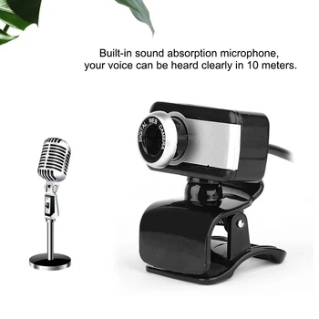 Webcam USB 2.0 Webcam Web Cameras Webcams With Microphone For Gaming Computer PC Desktop Clip-On Web Camera Laptop Webcam
Webcam USB 2.0 Webcam Web Cameras Webcams With Microphone For Gaming Computer PC Desktop Clip-On Web Camera Laptop Webcam