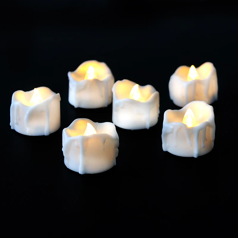 Cyuan 4pcs Flameless LED Tea Light Candles Battery LED Candles Fake Candle Tealight for Home Decor Halloween Wedding Christmas
Cyuan 4pcs Flameless LED Tea Light Candles Battery LED Candles Fake Candle Tealight for Home Decor Halloween Wedding Christmas